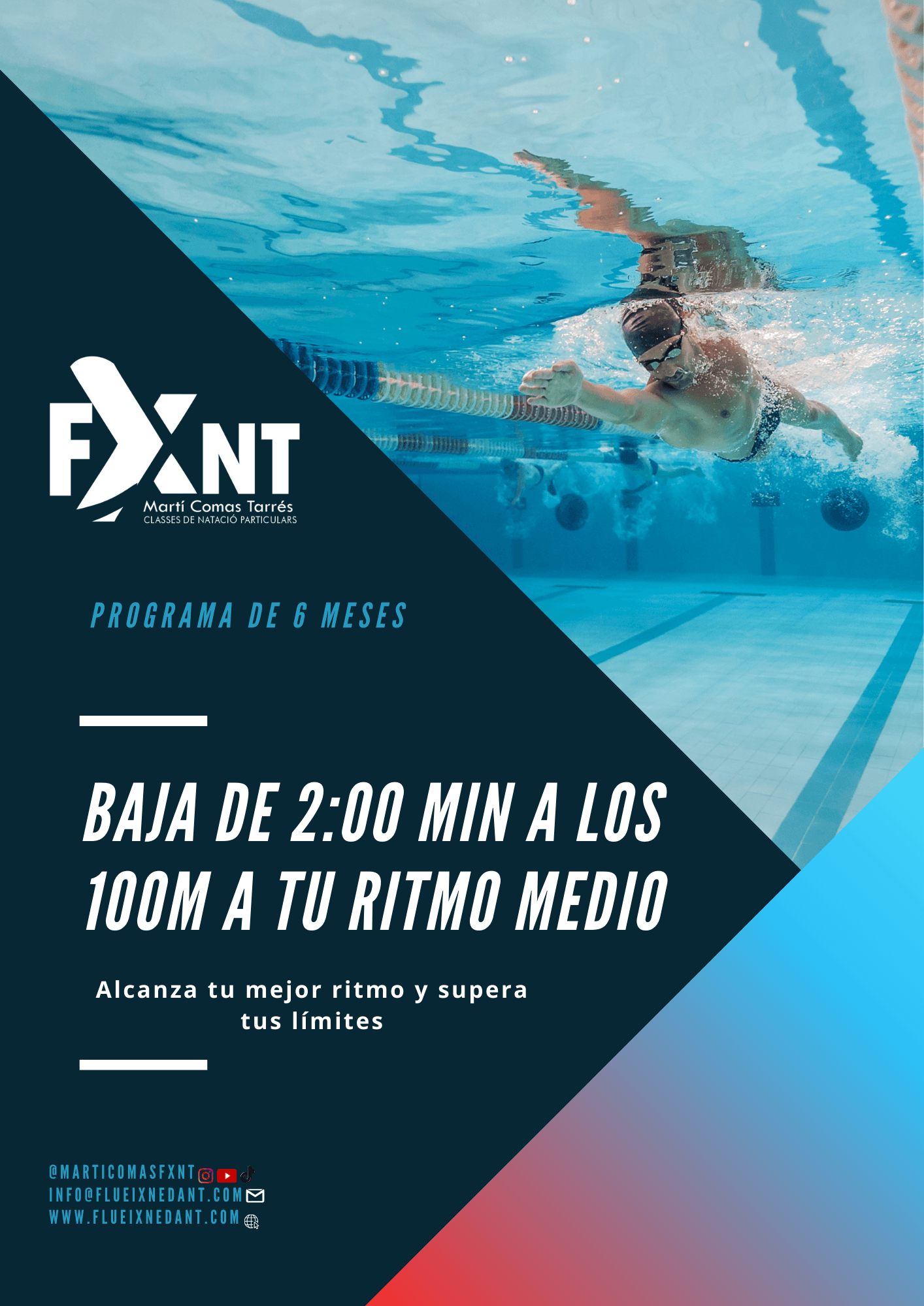 Baja de 2:00 Min a los 100M a Tu Ritmo Medio